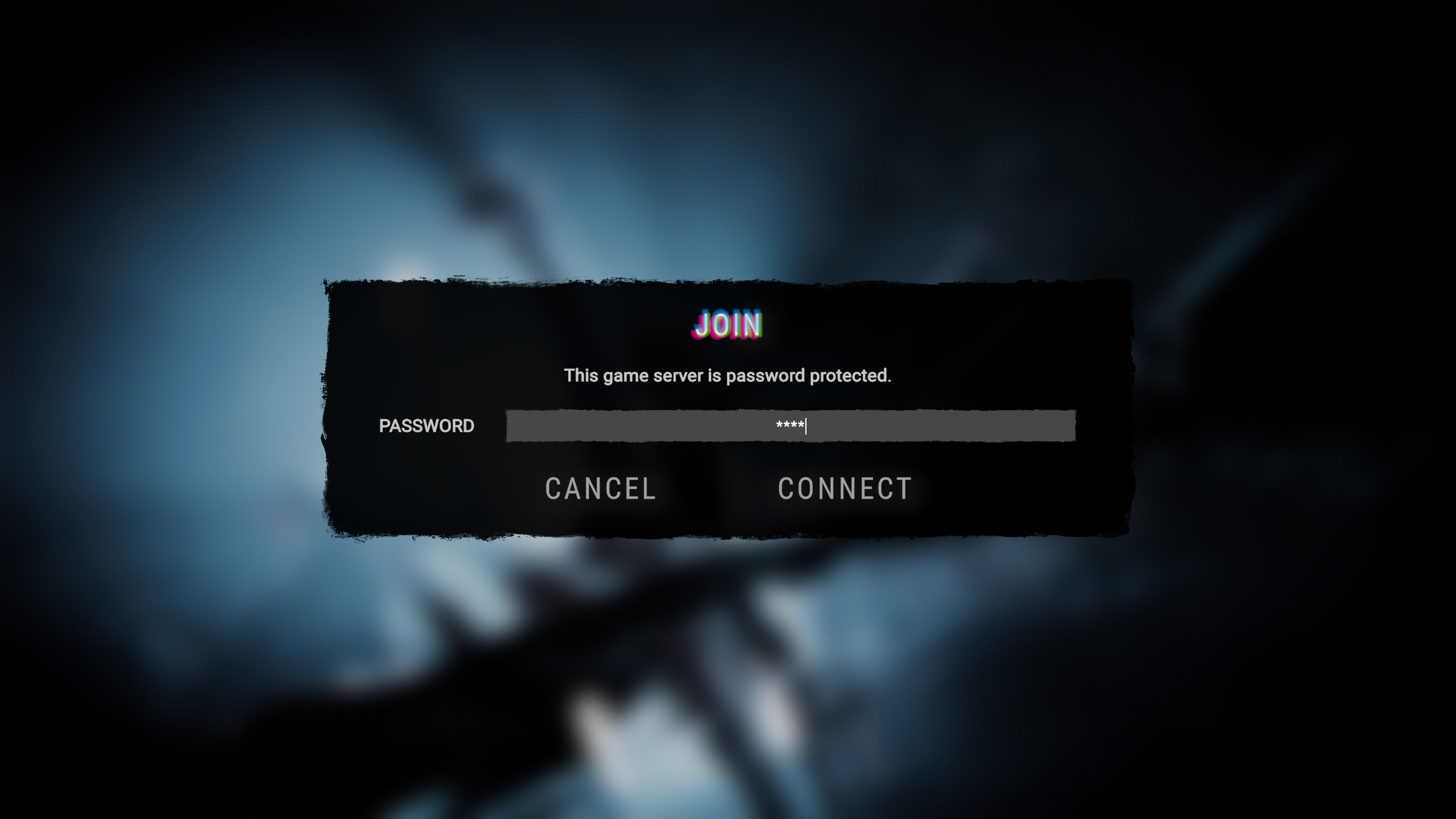 Sons of the Forest Password Input
